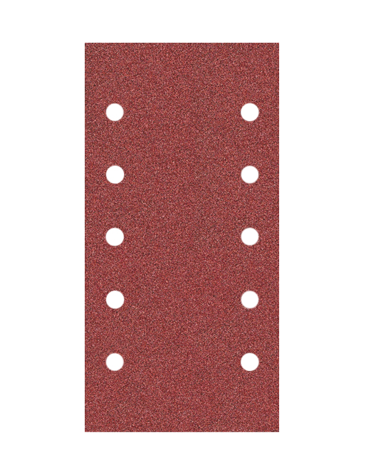 Sandpapir til planslipere Klingspor; PS 22 K; 115x230 mm; K40; 10 stk
