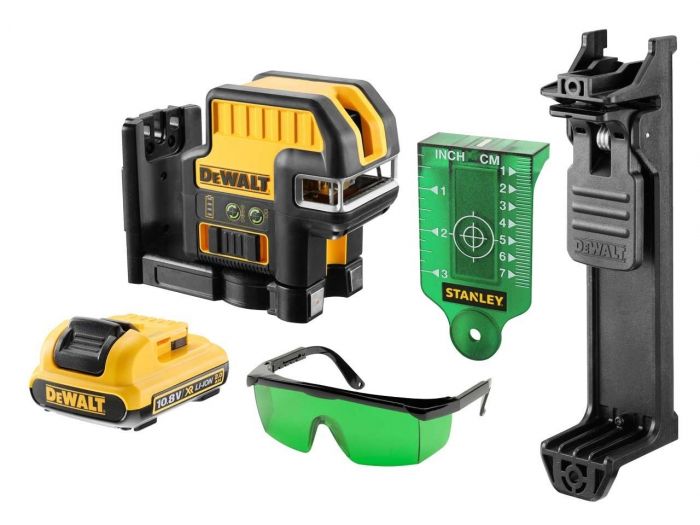 Krysslaser  DeWalt DCE0825D1G grønn