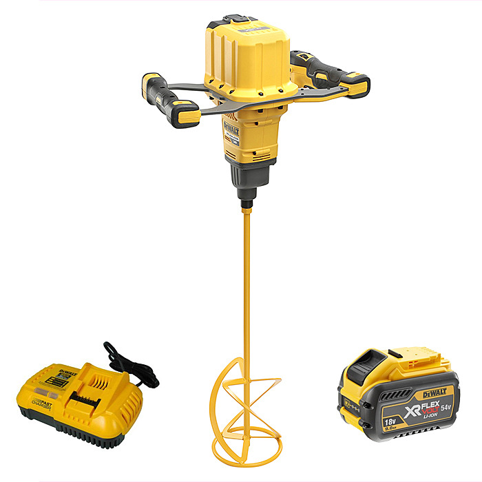 Sementmikser DeWalt DCD240X2; 54 V; 2x9,0 Ah batt.