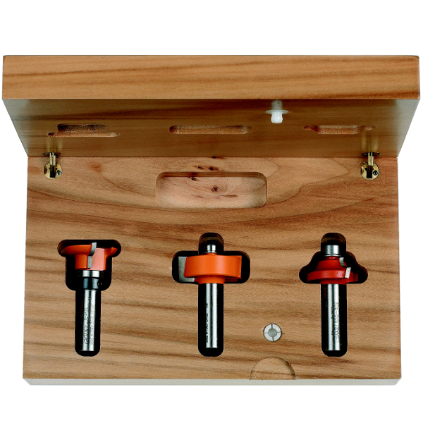 Freseborsett CMT for divided light door; 8 mm; 3 deler