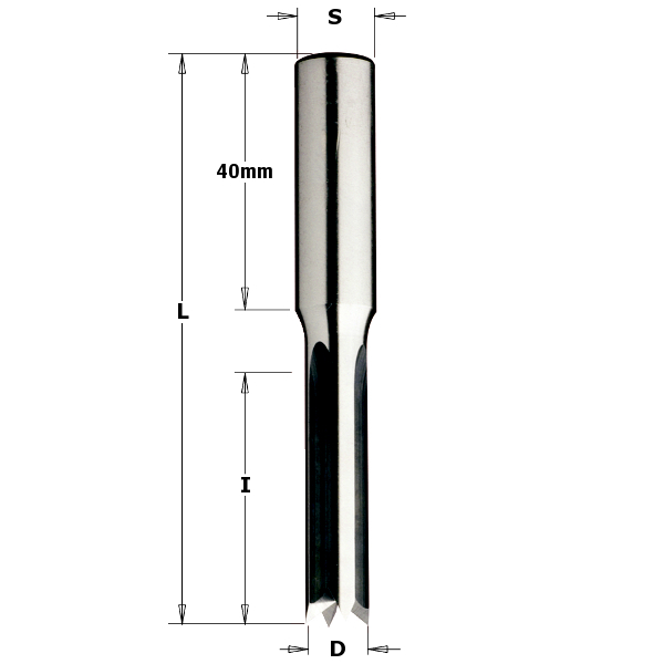 Rett notfres CMT 105.060.30; 6/28 mm