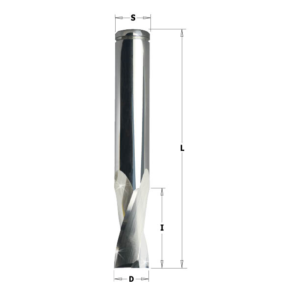 Kutter fresemaskin CMT; S=6 mm; D=5 mm