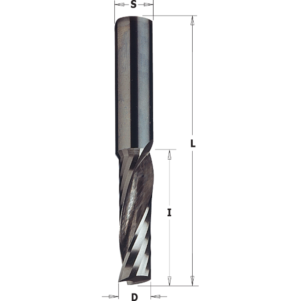 Fresbit for CNC-fres CMT 198.120.11; D=12X32X80 RH (right hand)
