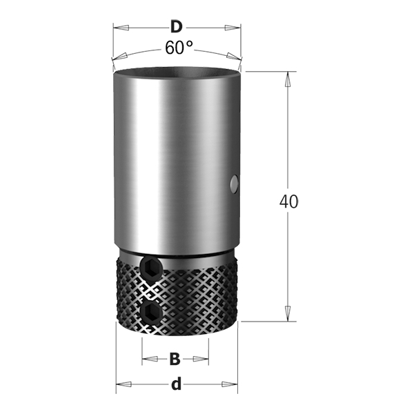 Borholder CMT 360.301.00; D=20 mm, RH-LH