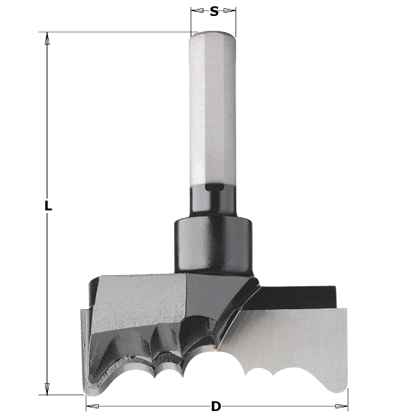 Forstner kvistbor CMT 531.543; D=54 mm, RH