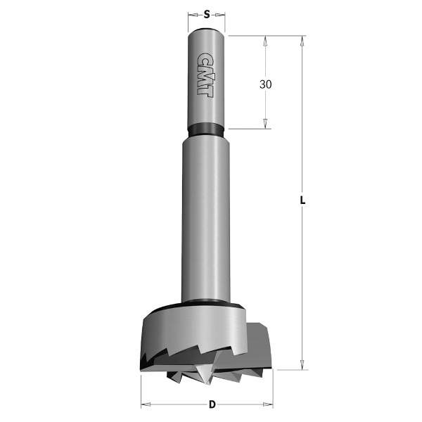 Forstner kvistbor CMT 537.180.31; 18 mm