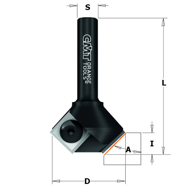 Rett notfres CMT 658.045.11; 29/8 mm