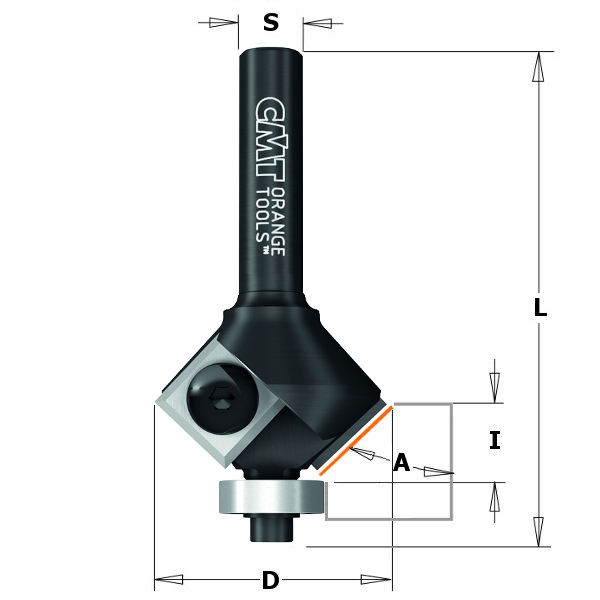 Fasfres CMT 659.022.11; 25/11 mm med kulelager