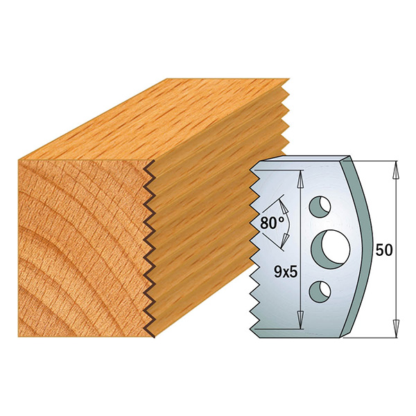 Begrensere for profilkniver CMT 691.524; 2 stk