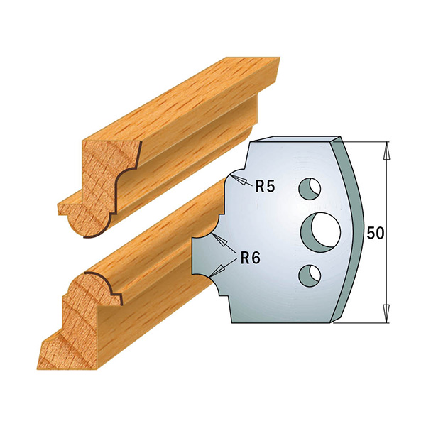 Begrensere for profilkniver CMT 691.542; 2 stk