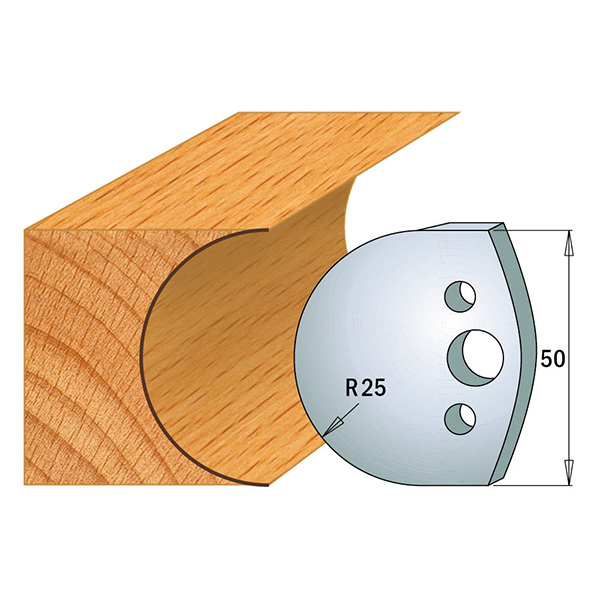 Begrensere for profilkniver CMT 691.543; 2 stk