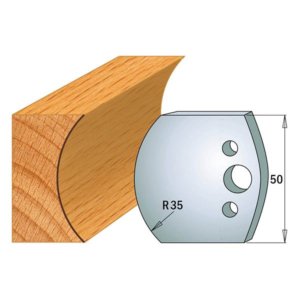 Begrensere for profilkniver CMT 691.545; 2 stk