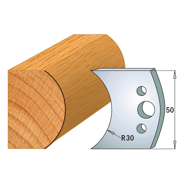 Begrensere for profilkniver CMT 691.547; 2 stk