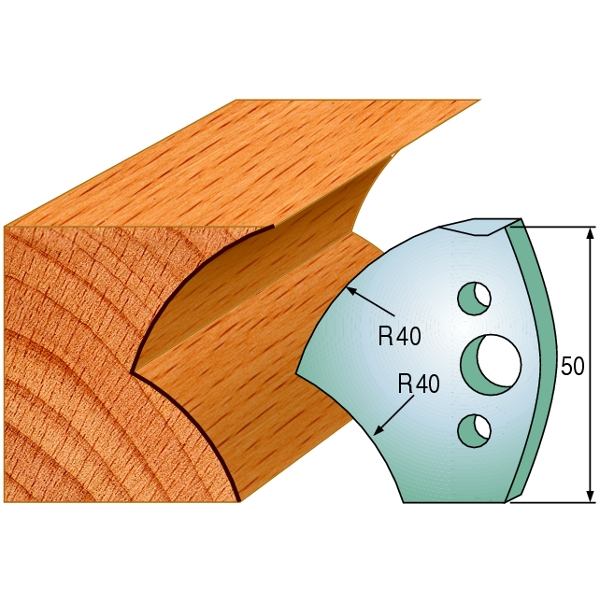 Begrensere for profilkniver CMT 691.550; 2 stk