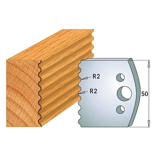 Begrensere for profilkniver CMT 691.552; 2 stk