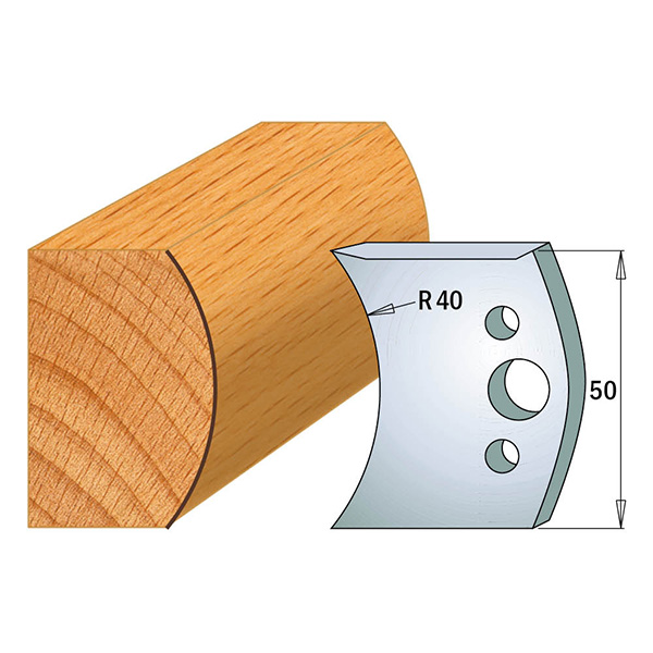 Begrensere for profilkniver CMT 691.555; 2 stk