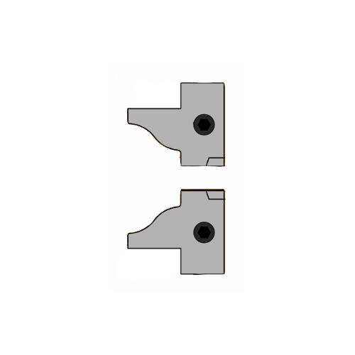 Profilkniver for skjærehoder CMT 695.015.D2; 2 stk