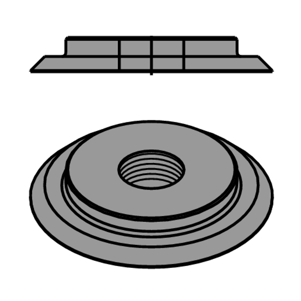Priedas frezai CMT 695.996.02;&nbsp; M4X12X1,7 mm