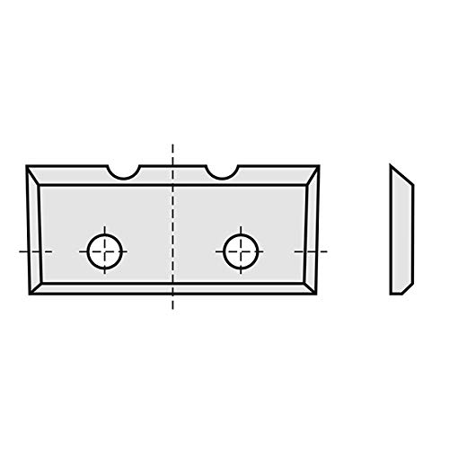 Høvelkniv CMT 790.230.3R; 23x7x1,5 mm