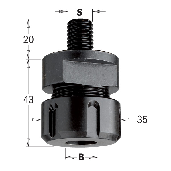 Mutter CMT 796.162.00; M16x2