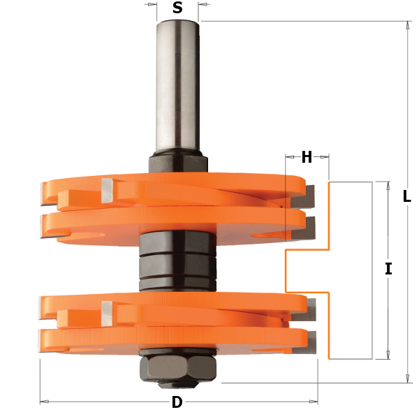 Fugefres CMT; S=12 mm; D=75 mm
