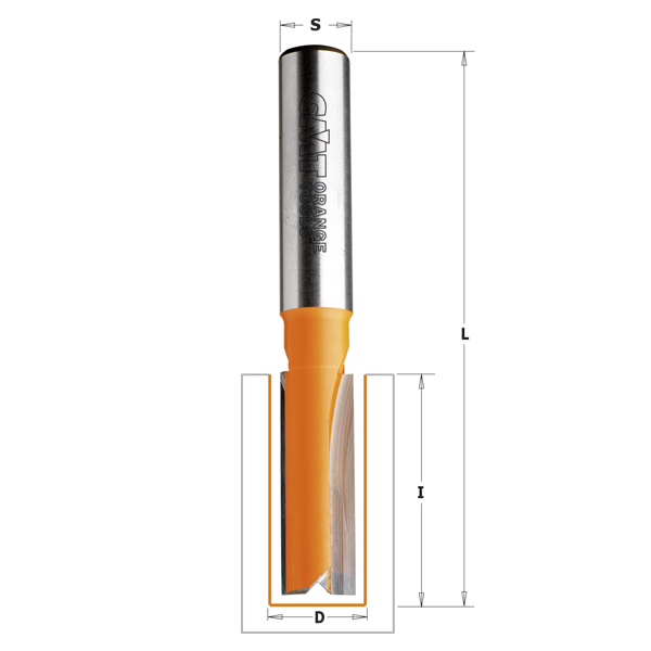 Rett notfres CMT; S=12 mm; D=12 mm