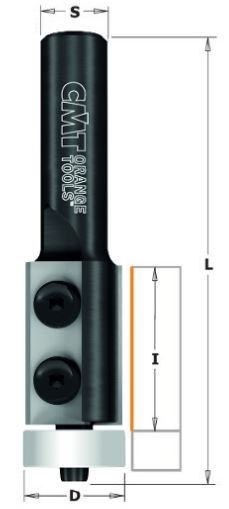 Kopierfres CMT; S=12 mm; D=19,05 mm