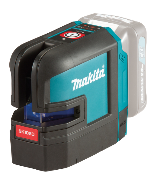Krysslaser  Makita SK105DZ; 12 V (uten batteri og lader)