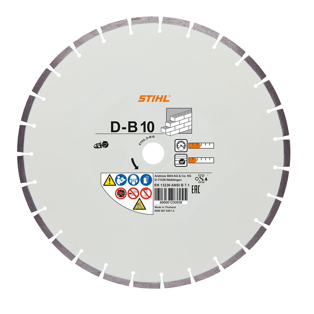 Diamantkappeskive Stihl 08350907039; 300 mm