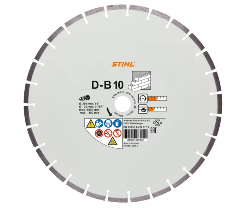 Diamantkappeskive Stihl 08350907043; 300 mm