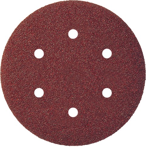 Sandpapir for eksenterslipere Virutex; 150 mm; P40; 8 stk