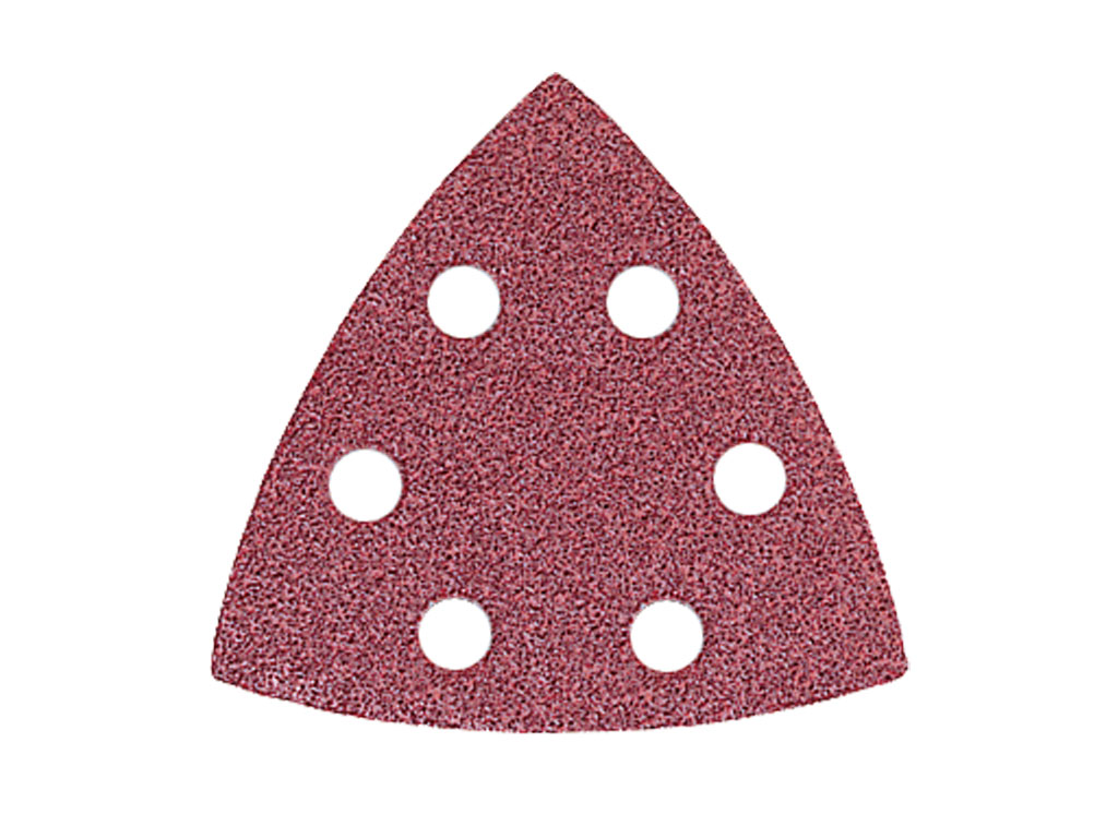 Sandpapir til deltaslipere Virutex velcro; P120; 8 stk