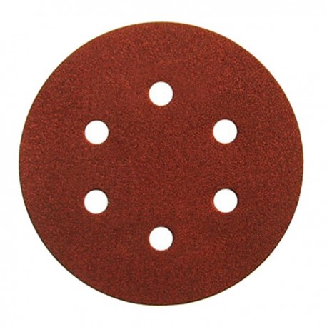 Sandpapir for eksenterslipere Virutex velcro; 150 mm; P220; 50 stk