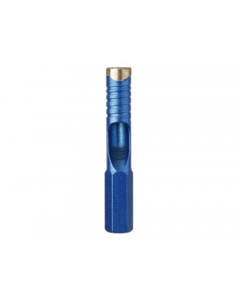 Borsett for glass og keramikkfliser Diager Blue-ceram; 8x20/55 mm; 1 stk