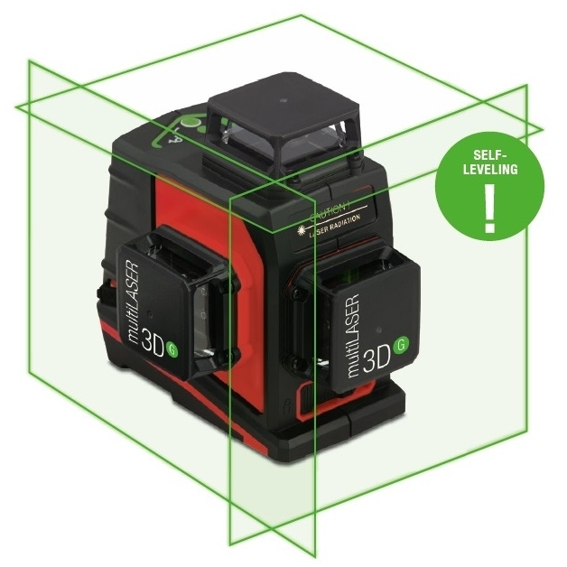 Linjelaser BMI Multilaser 3D