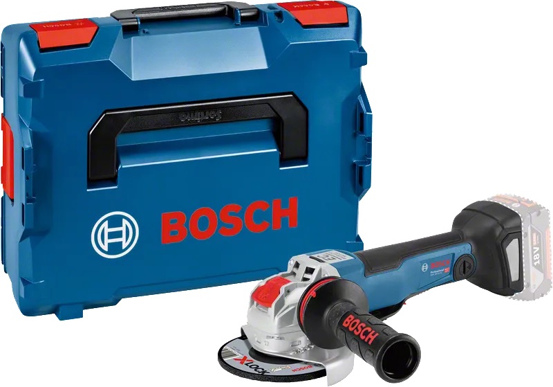 Vinkelsliper Bosch GWX 18V-10 PC SOLO X-Lock; 18 V (uten batteri og lader)