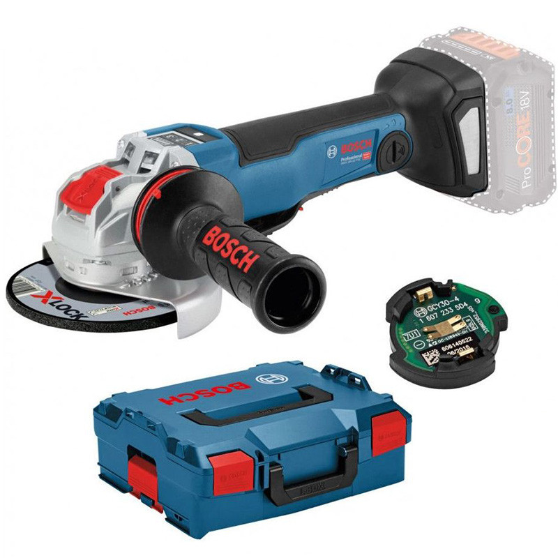 Vinkelsliper Bosch GWX 18V-10 PSC SOLO X-Lock; 18 V (uten batteri og lader)