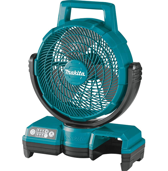 Batteridrevet vifte Makita DCF203Z; 14,4/18 V (uten batteri og lader)