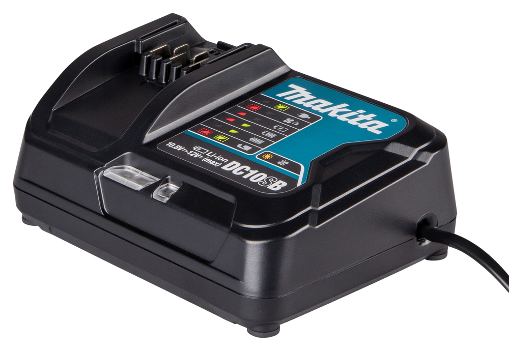 Batterilader Makita DC10SB; 12 V; Li-ion