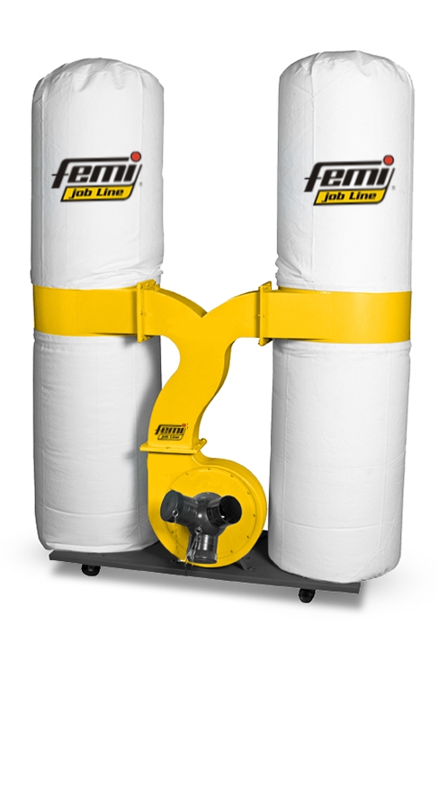 Sponavsug 3-fas Femi job Line DC 355 Plus; 2200 W