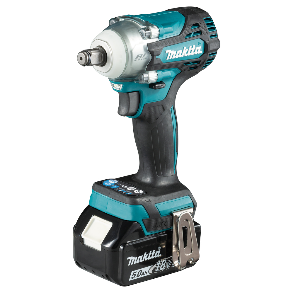 Slagmuttertrekker Makita DTW300RTJ; 18 V; 2x5,0 Ah batt.