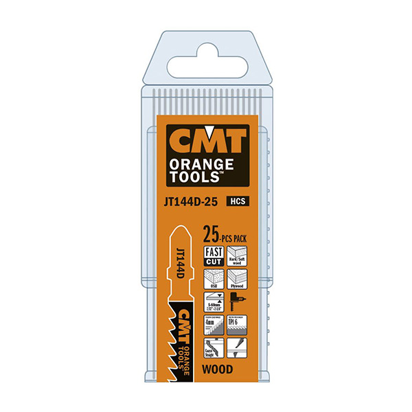 Stikksagblad CMT&nbsp;JT144D-25; 25 stk