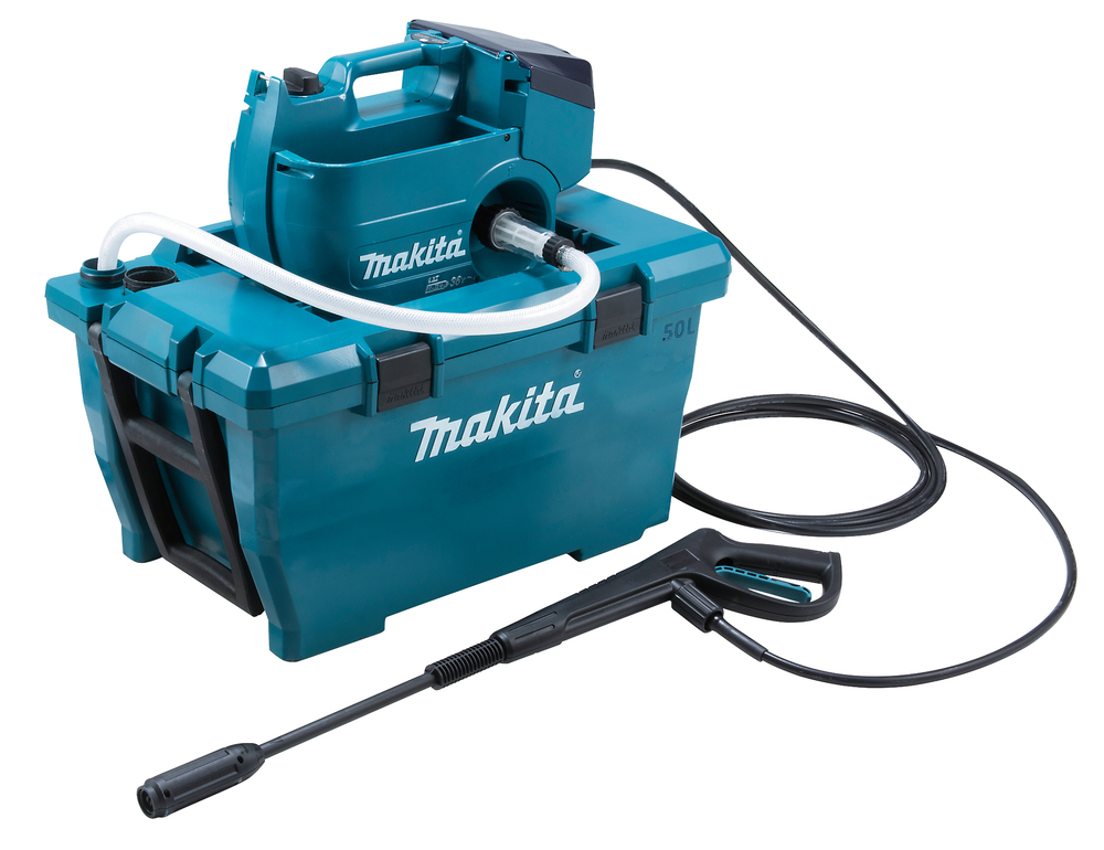 Høytrykksspyler Makita DHW080ZK; 2x18 V (uten batteri og lader)
