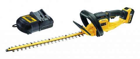 Busksaks DeWalt DCM563P1; 18 V; 1x5,0 Ah batteridrevet; 55 cm lengde