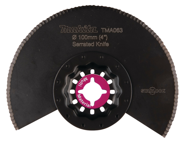 Halvrundt segmentsagblad Makita TMA063; Ø100 mm