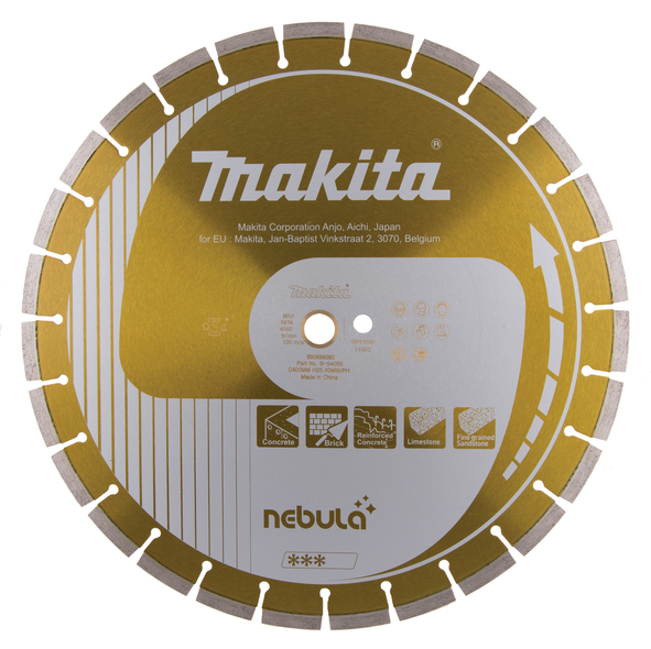 Diamantkappeskive Makita B-54069; Ø400 mm