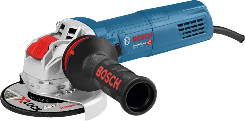 Vinkelsliper Bosch GWX 9-125 S; X-Lock