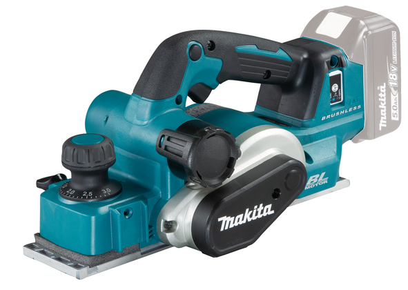Batteridrevet høvel Makita DKP181Z; 18 V (uten batteri og lader)
