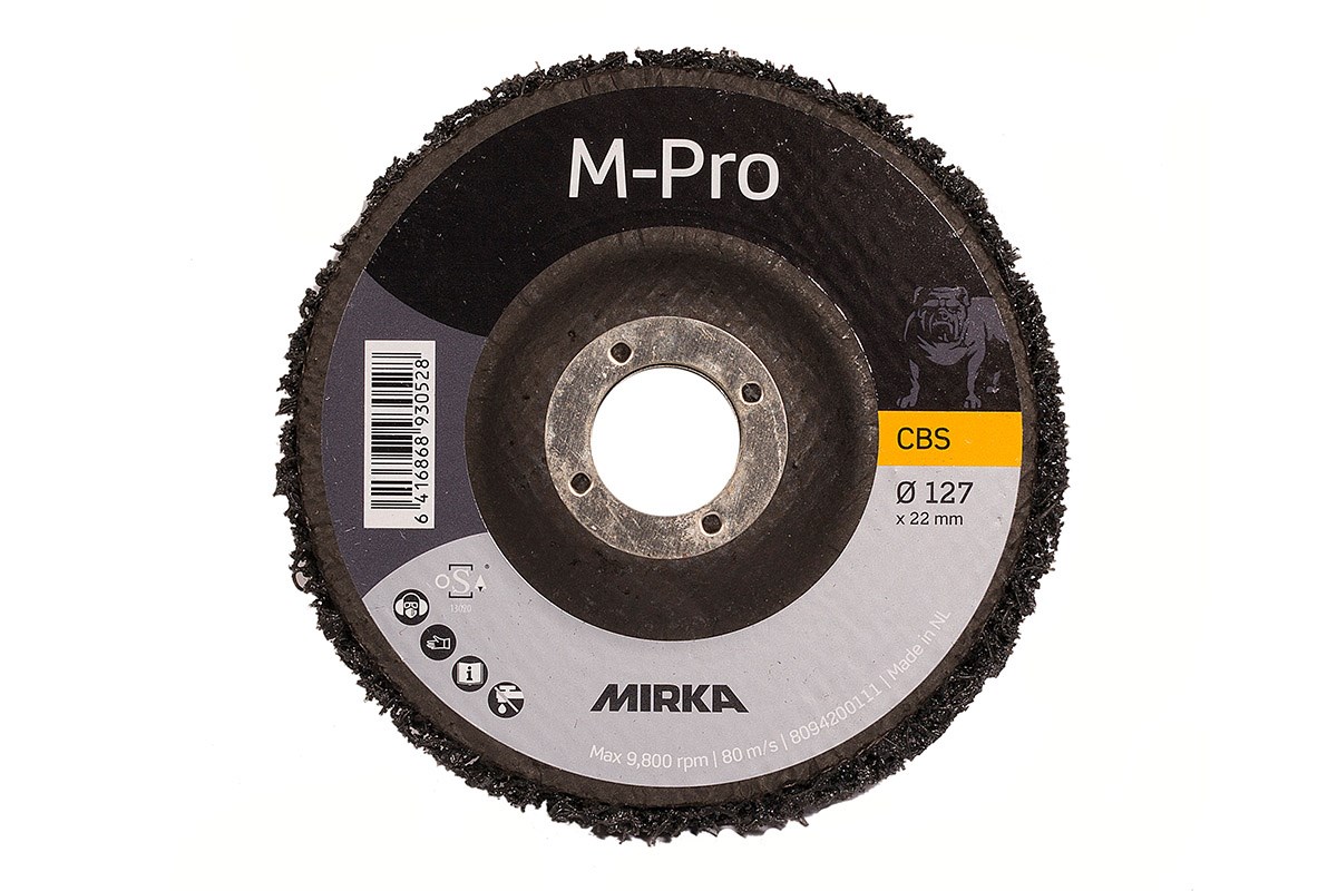 Slipeduk Mirka CBS FV DISC; Ø127 mm; 1 stk