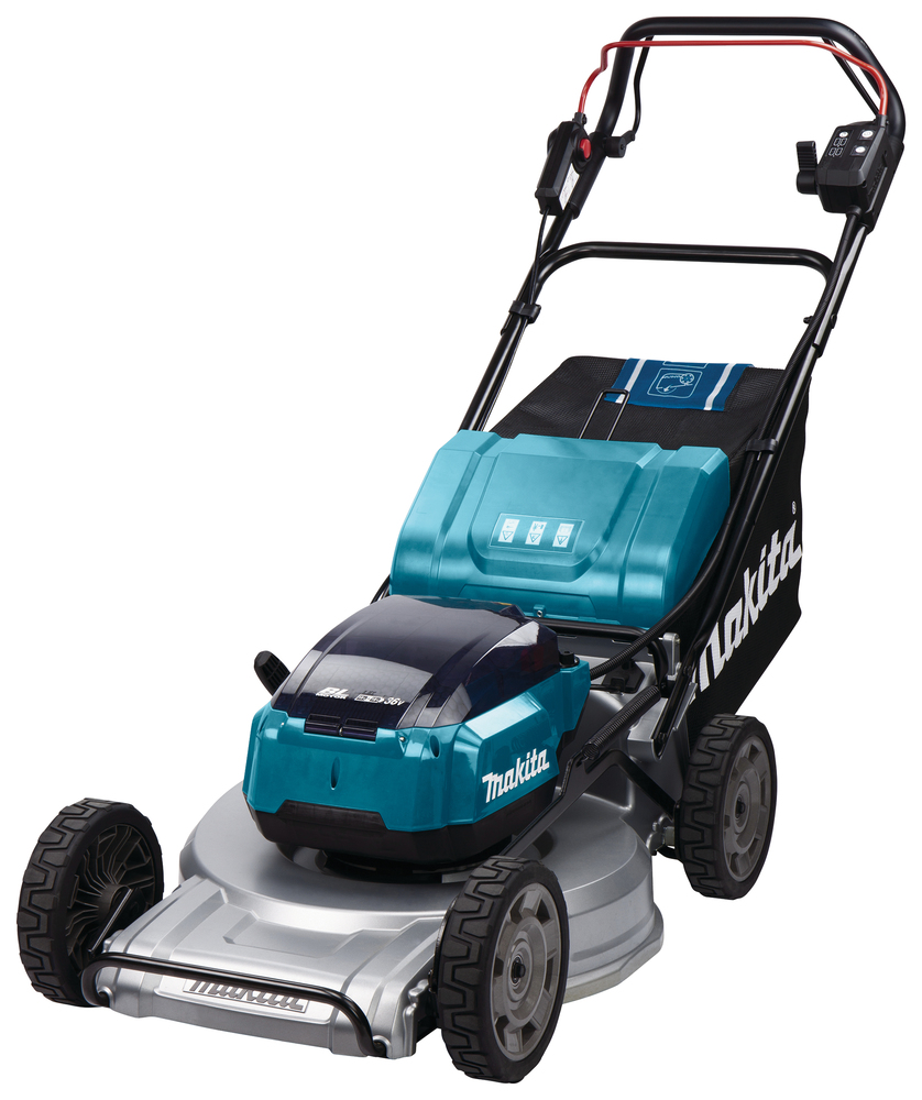 Gressklipper selvgående Makita DLM533PT4; 2x18 V; 4x5,0 Ah batt.
